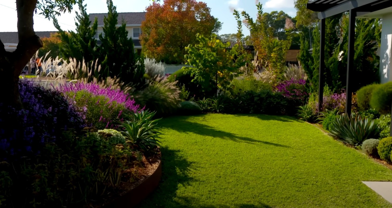 Custom landscape design and installation in Webster, TX